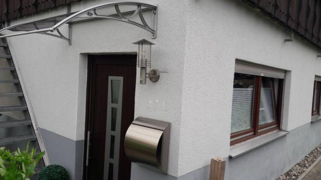 Schoene Ferienwohnung Lehrberg Exteriör bild