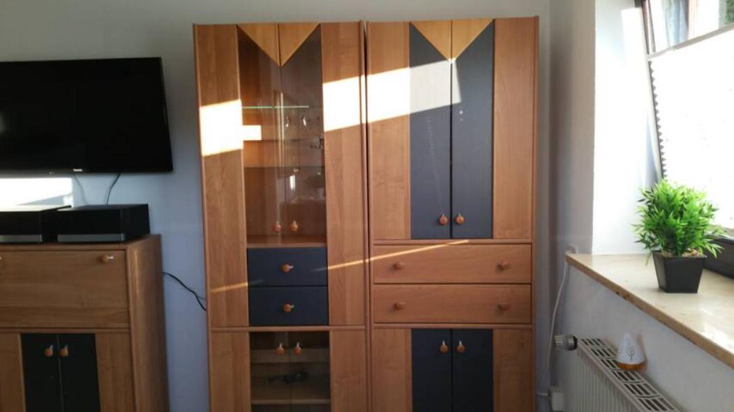 Schoene Ferienwohnung Lehrberg Exteriör bild